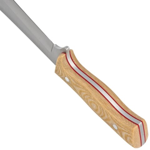 Maczeta Muela Machete-D Desert Canvas Micarta, Satin X50CrMoV15 Muela