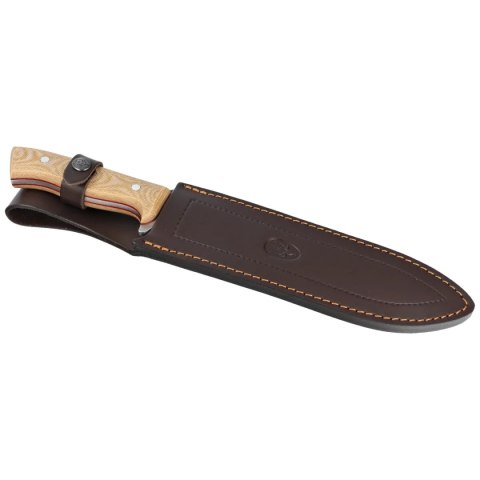 Maczeta Muela Machete-D Desert Canvas Micarta, Satin X50CrMoV15 Muela