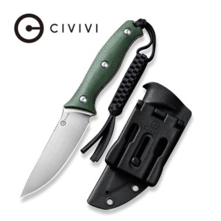 Nóż Civivi Stormridge Green Canvas Micarta, Satin Nitro-V (C23041-3) Civivi by WE Knife