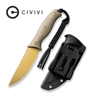 Nóż Civivi Stormridge Tan G10, Desert Tan Stonewashed Nitro-V (C23041-2) Civivi by WE Knife