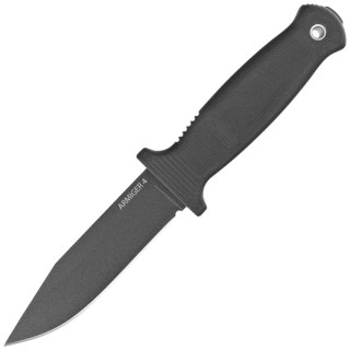 Nóż Demko Armiger 4 Clip Point Black TPR, Black Powder Coated 80CrV2 by Andrew Demko (ARM4-80CrV2-BLK-CLP) Demko Knives