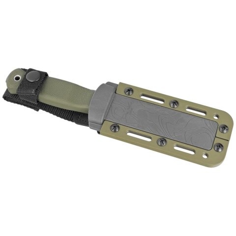 Nóż Demko Armiger 4 Spear Point OD Green TPR, Black Powder Coated 80CrV2 by Andrew Demko (ARM4-80CrV2-OD-SPR) Demko Knives