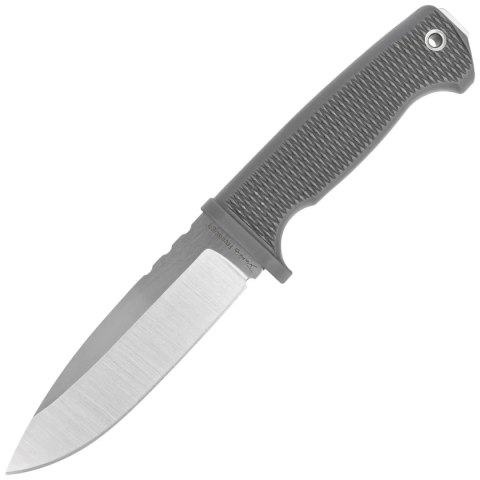 Nóż Demko FreeReign Drop Point Grey Rubberized, Satin AUS10A by Andrew Demko (FR-10A-GREY) Demko Knives