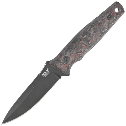 Nóż MKM TPF Defense Dark Matter Red Carbon Fiber, Dark Stonewashed MagnaCut by Bob Terzuola (MK-TPFD-CFDRD) MKM - Maniago Knife Makers