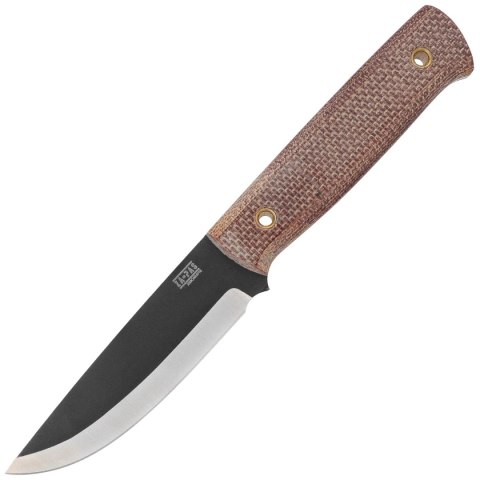Nóż Za-Pas Biwi 10 Brown Micarta, Two Tone 4H13 (BW10-M-BR) Za-Pas