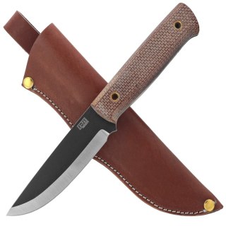 Nóż Za-Pas Biwi 10 Brown Micarta, Two Tone 4H13 (BW10-M-BR) Za-Pas