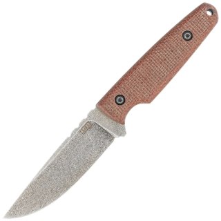 Nóż Za-Pas Handie Brown Micarta, Acid Stonewash NMV (HAN-ST-M-BR) Za-Pas