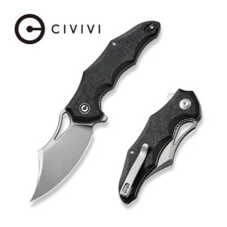 Nóż składany CIVIVI Chiro Black Shredded G10, Satin 14C28N (C23046-3) Civivi by WE Knife