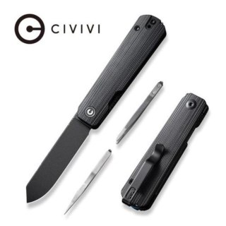 Nóż składany Civivi Sendy Black G10, Black Stonewashed Nitro-V by Ben Petersen (C21004B-2) Civivi by WE Knife