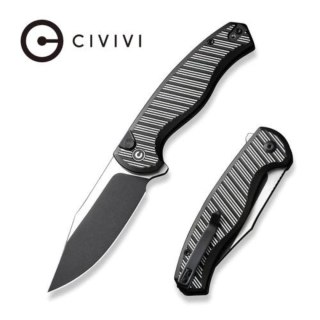 Nóż składany Civivi Stormhowl Black Aluminum, Black Stonewashed/Satin Nitro-V (C23040B-1) Civivi by WE Knife