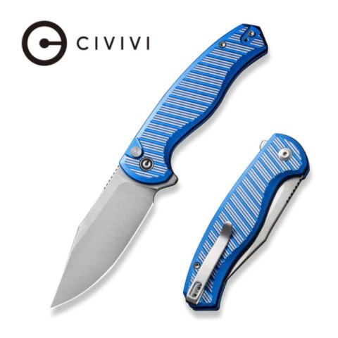Nóż składany Civivi Stormhowl Bright Blue Aluminum, Satin Nitro-V (C23040B-2) Civivi by WE Knife