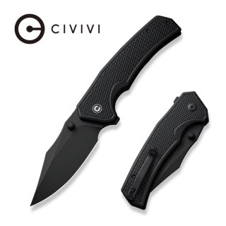Nóż składany Civivi Vexillum Black G10, Black Stonewashed Nitro-V (C23003D-1) Civivi by WE Knife