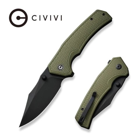 Nóż składany Civivi Vexillum OD Green G10, Black Stonewashed Nitro-V (C23003D-2) Civivi by WE Knife