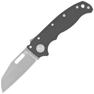 Nóż składany Demko AD20.5 Shark Foot Black G10, Stonewashed CPM 20CV by Andrew Demko (205-20CV-BLK-SF) Demko Knives