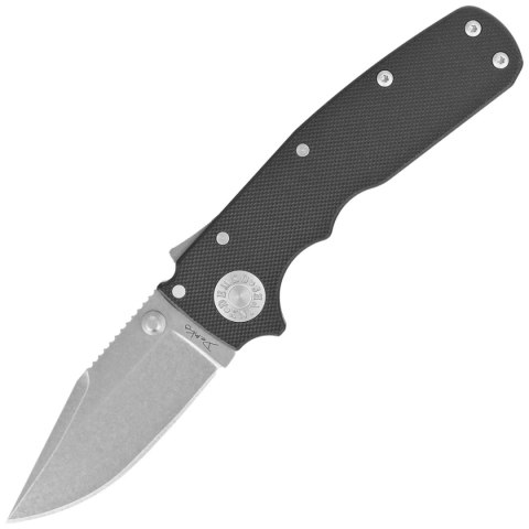 Nóż składany Demko Shark Cub Clip Point Black G10, Stonewashed CPM 20CV by Andrew Demko (SC-20CV-BLKG10-CP) Demko Knives