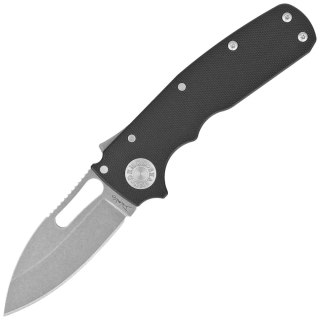 Nóż składany Demko Shark Cub Slicer Shark Black G10, Stonewashed CPM 20CV by Andrew Demko (SC-20CV-BLKG10-SS) Demko Knives