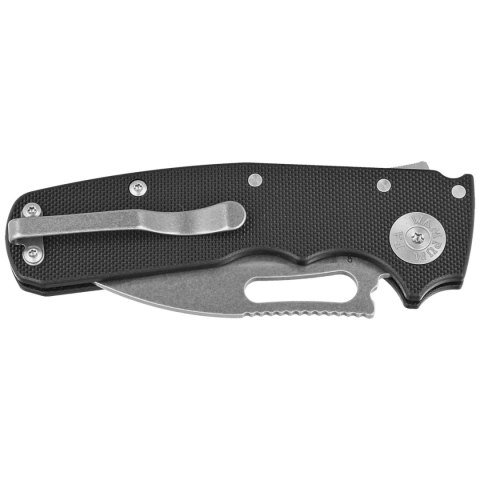 Nóż składany Demko Shark Cub Slicer Shark Black G10, Stonewashed CPM 20CV by Andrew Demko (SC-20CV-BLKG10-SS) Demko Knives