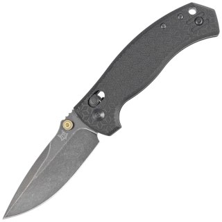 Nóż składany Fox Anzu Black G10, Black PVD MagnaCut by Les George (FX-560 G10B) FOX