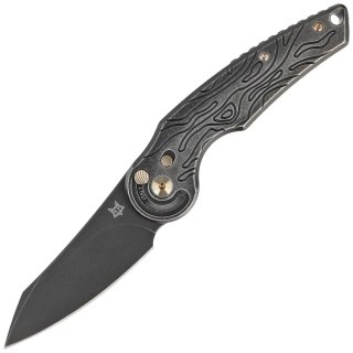 Nóż składany Fox Jupiter Black Titanium, Stonewashed PVD M390 by Denis Simonutti (FX-555 TIBR) FOX