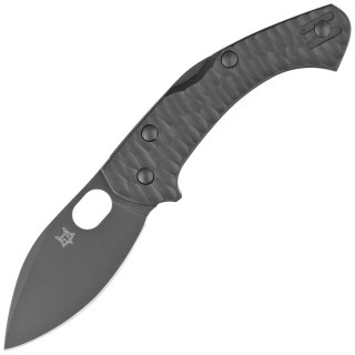 Nóż składany Fox Zero 2.0 Desert Warrior Black FRN, Black Top Shield Becut by Jens Ansø (FX-311 B) FOX