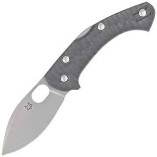 Nóż składany Fox Zero 2.0 Desert Warrior Gray FRN, Coarse Stonewashed Becut by Jens Ansø (FX-311 GY) FOX