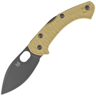 Nóż składany Fox Zero 2.0 Desert Warrior OD Green FRN, Black Top Shield Becut by Jens Ansø (FX-311 OD) FOX