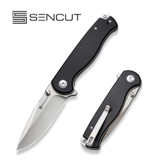 Nóż składany Sencut Errant Black Canvas Micarta, Satin 9Cr18MoV (S23054B-3) Sencut by We Knife