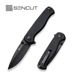 Nóż składany Sencut Errant Black G10, Black 9Cr18MoV (S23054B-1) Sencut by We Knife