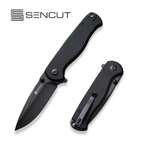 Nóż składany Sencut Errant Black G10, Black 9Cr18MoV (S23054B-1) Sencut by We Knife