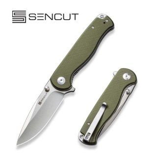 Nóż składany Sencut Errant Green G10, Satin 9Cr18MoV (S23054B-2) Sencut by We Knife