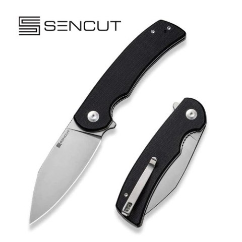 Nóż składany Sencut Omniform Black Canvas Micarta, Satin 9Cr18MoV (S23064-2) Sencut by We Knife