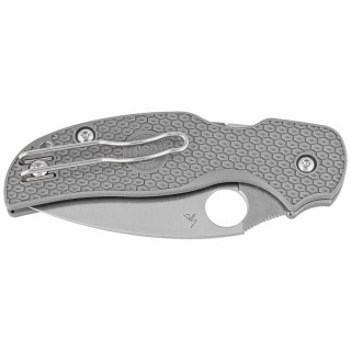 Nóż składany Spyderco Sage 5 Grey FRN, Satin Maxamet by Sal Glesser (C123PGY) Spyderco Inc.