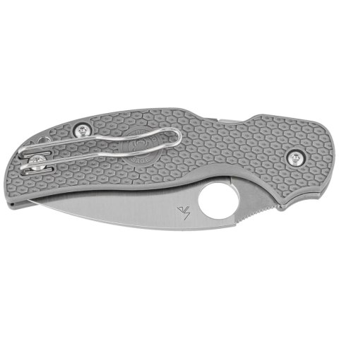 Nóż składany Spyderco Sage 5 Grey FRN, Satin Maxamet by Sal Glesser (C123PGY) Spyderco Inc.