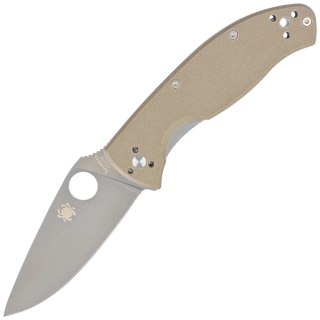 Nóż składany Spyderco Tenacious Brown G10, Satin CPM M4 by Eric Glesser (C122GBNM4P) Spyderco Inc.
