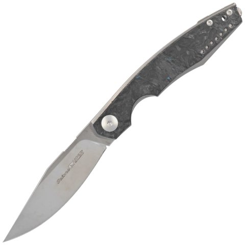 Nóż składany Viper Belone Titanium/Dark Matter Blue Fat Carbon, Satin M390 by Jesper Voxnæs (V5970TIFCB) Viper by Tecnocut