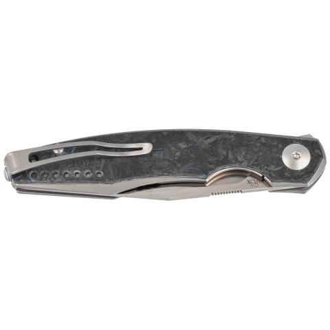 Nóż składany Viper Belone Titanium/Dark Matter Blue Fat Carbon, Satin M390 by Jesper Voxnæs (V5970TIFCB) Viper by Tecnocut
