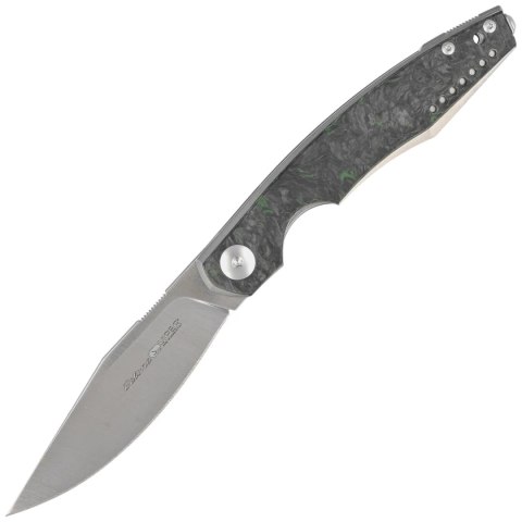 Nóż składany Viper Belone Titanium/Dark Matter Green Fat Carbon, Satin M390 by Jesper Voxnæs (V5970TIFCV) Viper by Tecnocut