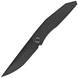 Nóż składany WE Knife Cybernetic LE No 117/205 Black Titanium, Black Stonewashed CPM 20CV (WE22033-1) WE Knife