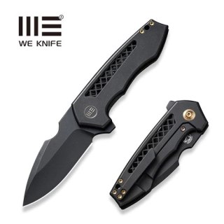 Nóż składany WE Knife Harpen Black Titanium, Black Stonewashed CPM 20CV by Michael Burch (WE23019-1) WE Knife