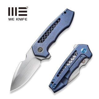 Nóż składany WE Knife Harpen Blue Titanium, Hand Rubbed Satin CPM 20CV by Michael Burch (WE23019-2) WE Knife