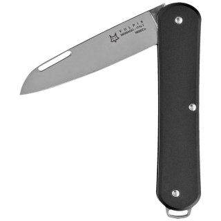 Scyzoryk Fox Vulpis Black Aluminium, Polished N690Co (FX-VP130 BK) FOX