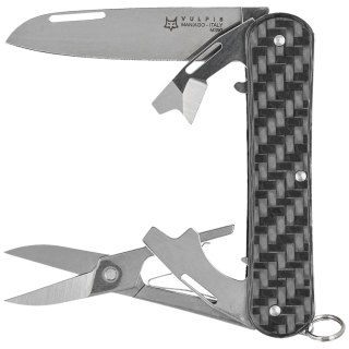 Scyzoryk Fox Vulpis F4 Carbon Fiber 3K, Polished M390 (FX-VP130-F4 CF) FOX