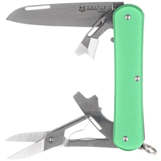 Scyzoryk Fox Vulpis F4 OD Green Aluminum, Polished N690Co (FX-VP130-F4 OD) FOX