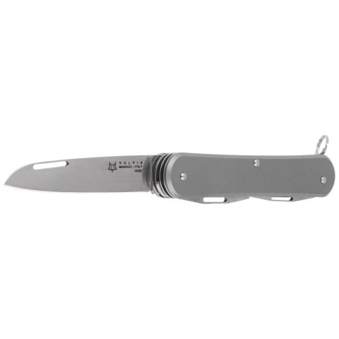 Scyzoryk Fox Vulpis S4 Sandblasted Titanium, Polished M390 (FX-VP130-S4 TI) FOX
