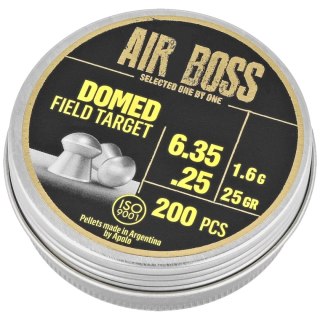 Śrut Apolo Air Boss Domed Field Target 6.35 mm, 200 szt. 1.60g/25.0gr (30206) Apolo
