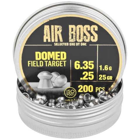Śrut Apolo Air Boss Domed Field Target 6.35 mm, 200 szt. 1.60g/25.0gr (30206) Apolo