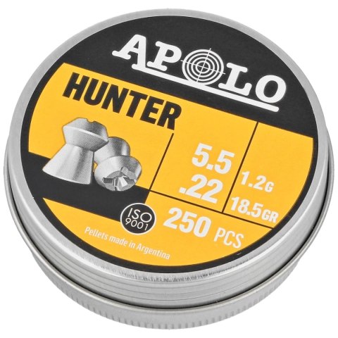 Śrut Apolo Hunter 5.5 mm, 250 szt. 1.20g/18.5gr (19971) Apolo