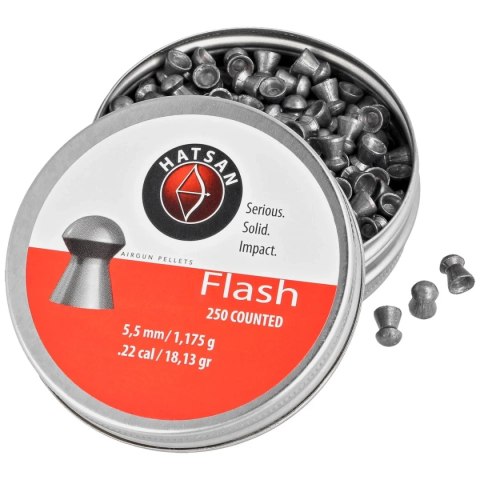 Śrut Hatsan Flash 5.5 mm, 250 szt. 1.175g/18.13gr Hatsan Arms