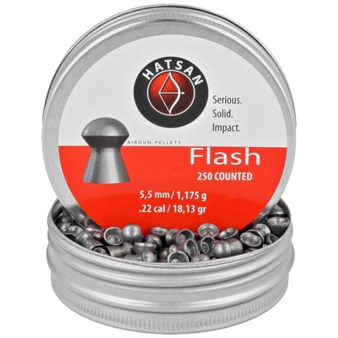 Śrut Hatsan Flash 5.5 mm, 250 szt. 1.175g/18.13gr Hatsan Arms