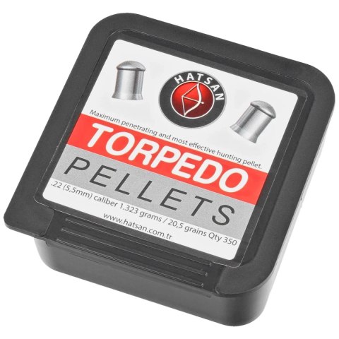 Śrut Hatsan Torpedo 5.5 mm, 350 szt. 1.323g/20.5gr Hatsan Arms